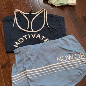 Live Love Dream work out tanks